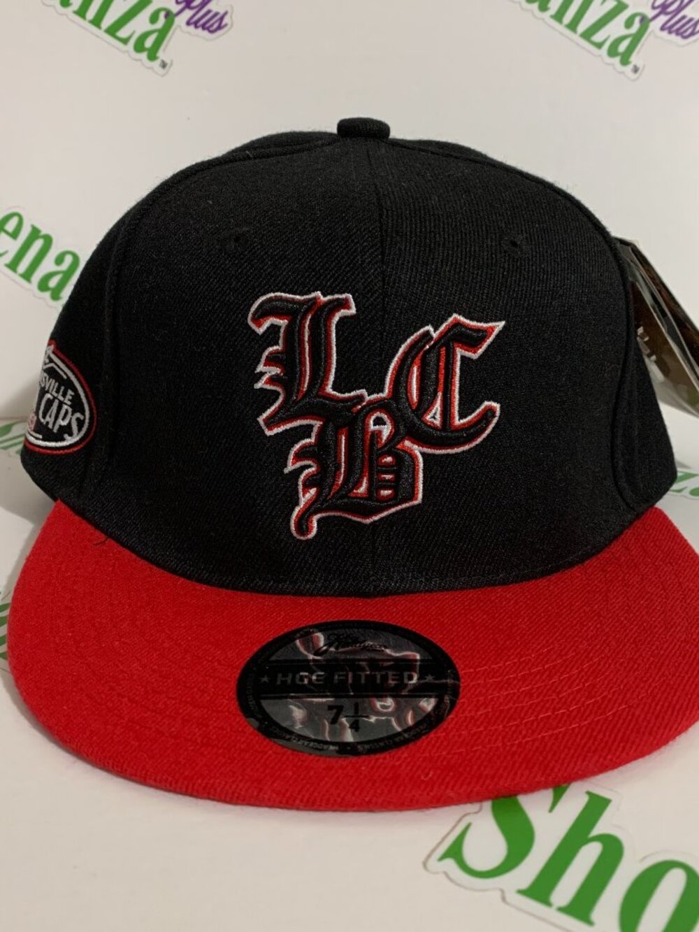 Headgear Classics Hat Fitted Negro League LBC Louisville Black Caps Pin 7 1/4